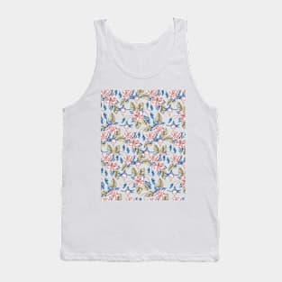 Spring_Summer_Pattern_Flowers_Florals Tank Top